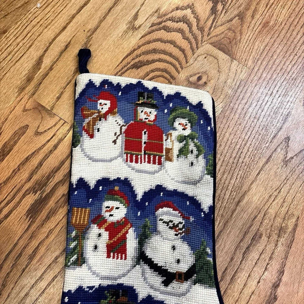 Needlepoint Christmas Stocking 18